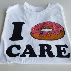 I donut care t-shirt